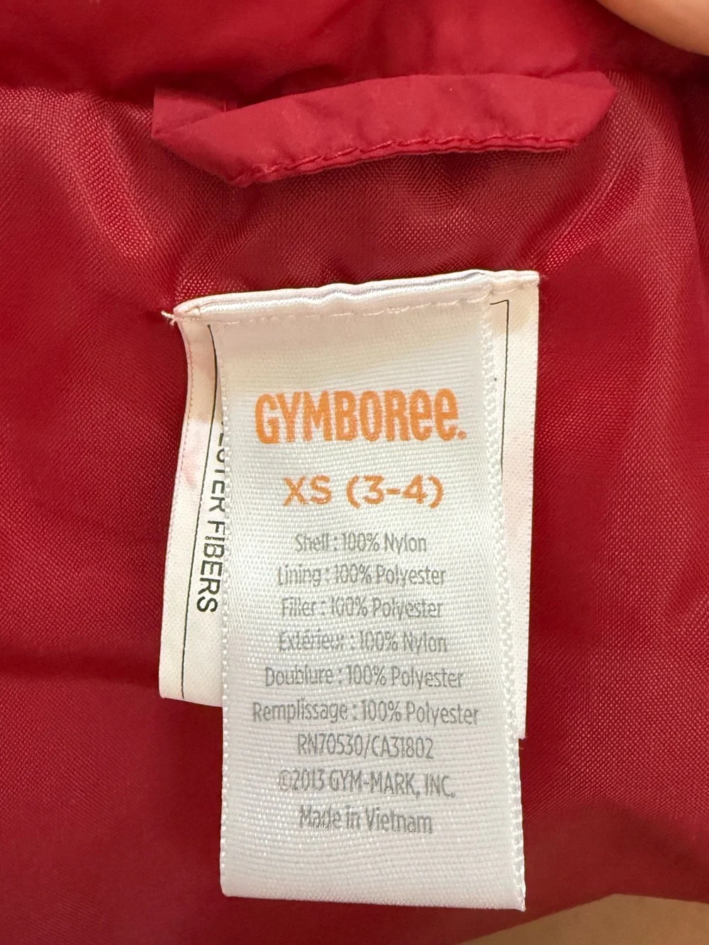 Gymboree Puffer Vest